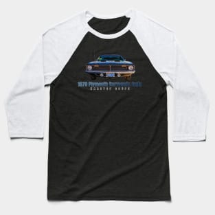 1970 Plymouth Barracuda Cuda Hardtop Coupe Baseball T-Shirt